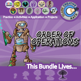 Order of Operations Unit Bundle - Pre Algebra - Distance L