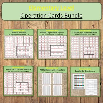 Preview of Operations Math Montessori Golden Mat, Checker Board Elementary