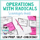 Operations With Radicals Scavenger Hunt