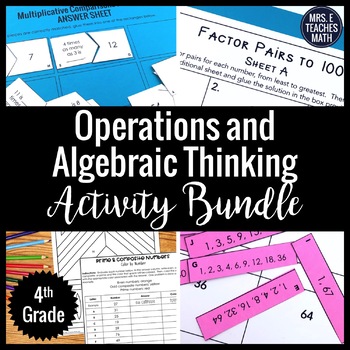 Operations & Algebraic Thinking Bundle - FREEBIES — Keeping My