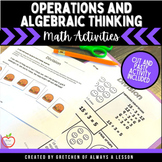 Operations and Algebraic Thinking Math Activities