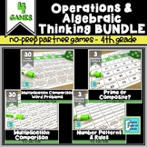 Operations and Algebraic Thinking Tic-Tac-Toe Games Bundle