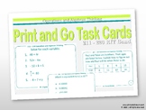 Operations and Algebraic Thinking Task Cards: RIT Band 211-220