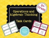 Operations and Algebraic Thinking Task Cards - 5th grade