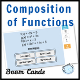 Operations and Composition of Functions Boom Cards