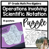 Operations involving Scientific Notation - Pre Algebra Hal