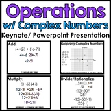 Operations with Complex Numbers Powerpoint & Keynote