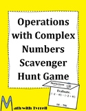 Operations with Complex Numbers Scavenger Hunt Game