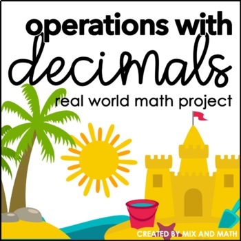 Preview of Operations with Decimals Project 