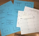 Operations with Fractions Task Cards