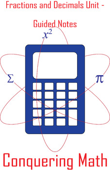 Preview of Operations with Fractions and Decimals Bundle - Preview