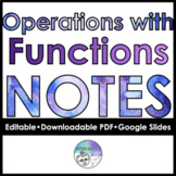 Operations with Functions Notes