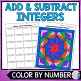 Operations with Integers | Adding and Subtracting Color By