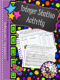 Operations with Integers Station