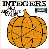 Operations w/ Integers/Absolute Value Fall Pumpkin Puzzle 