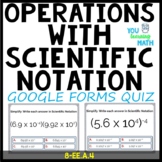 Operations with Numbers in Scientific Notation: GOOGLE For