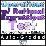 Operations with Rational Expressions Test- MICROSOFT FORMS