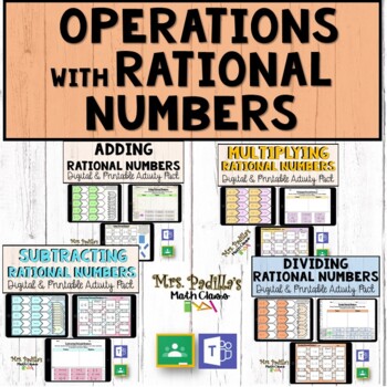 OPERATIONS WITH RATIONAL NUMBERS  OPERATIONS WITH FRACTION \Prof. Gis/ 