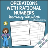 Rational Numbers Worksheets