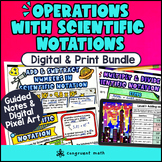 Operations with Scientific Notations Digital & Print | Gui