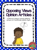 Opposing Views Opinion Articles- Distance Learning Added!