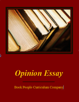 Preview of Opinion Essay Package