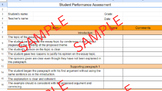 Opinion Essay: Student Performance Assessment