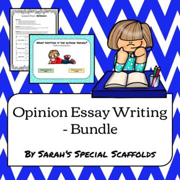 Preview of Opinion Essay Writing - Bundle