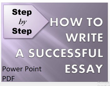 Preview of High School Opinion Essay Writing Digital + Print  /Power Point + PDF/ ESL