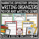 Opinion Expository Writing Graphic Organizers Personal Narrative How-To Notebook