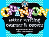 Opinion Letter Writing Planner & Papers