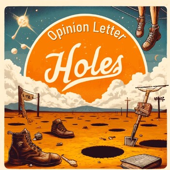 Preview of Opinion Letter with the Novel Holes - AN EVALUATION FOR STUDENT ENGAGEMENT