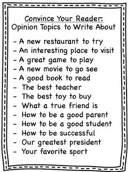 Opinion Persuasive Writing Paper and Templates- Primary and Intermediate!