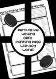OREO Opinion / Persuasive Writing Planner