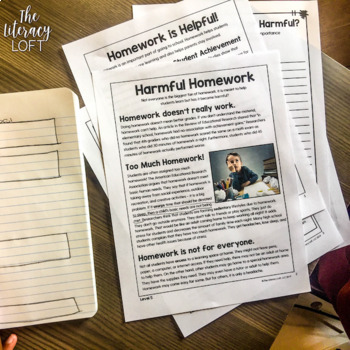 opinion article on homework