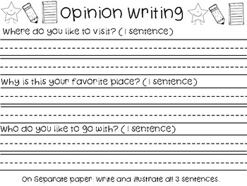 Opinion Writing by We Learn Without Limits | TPT