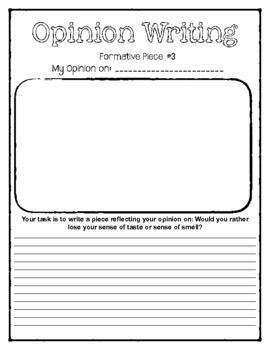 Opinion Writing by The Unicorn Sparkle Teacher | TPT