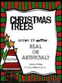 Opinion Writing: Artificial or Real Christmas Trees?