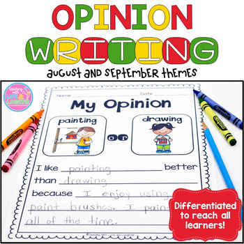 Opinion Writing BUNDLE by Teaching With Love and Laughter | TpT