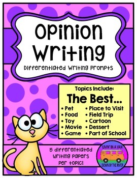 Preview of Opinion Writing - Bundle