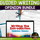 Opinion Writing Bundle | Introduction and Conclusion Paragraphs