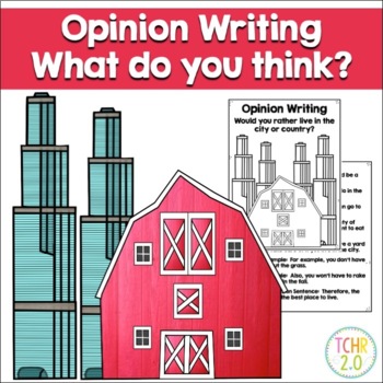 Preview of Opinion Writing Country vs City