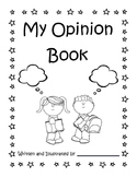 Opinion Writing Cover Page