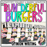 Opinion Writing Craft and Writing Prompt | Burger Craft an