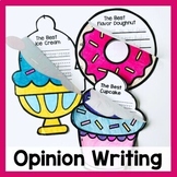 Opinion Writing Craftivities Writing Prompts and Crafts