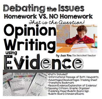 Preview of Opinion Writing: Debating the Issues