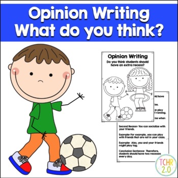 Preview of Opinion Writing Extra Recess