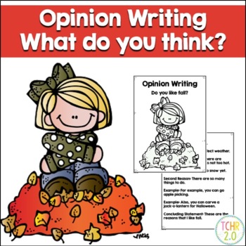 Preview of Opinion Writing Fall