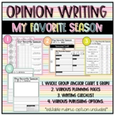 Opinion Writing | Favorite Season