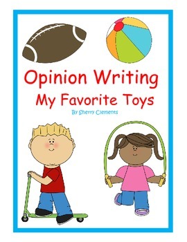 Preview of Toys Opinion Writing